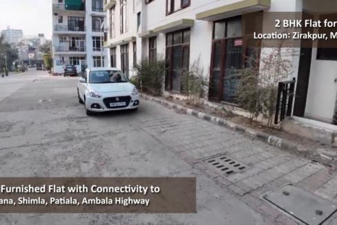 Furnished 2bhk Ground Floor Flat for Sale 75 lacs rental 35k in Mohali Call Lucky +91-9709706191