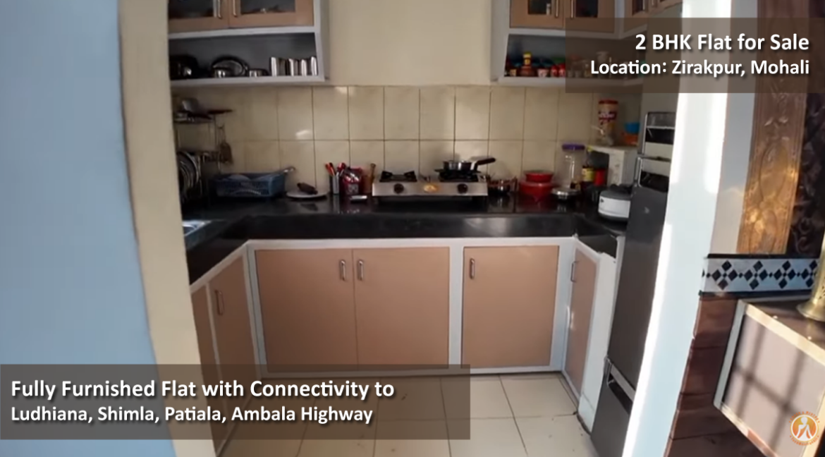 Furnished 2bhk Ground Floor Flat for Sale 75 lacs rental 35k in Mohali Call Lucky +91-9709706191