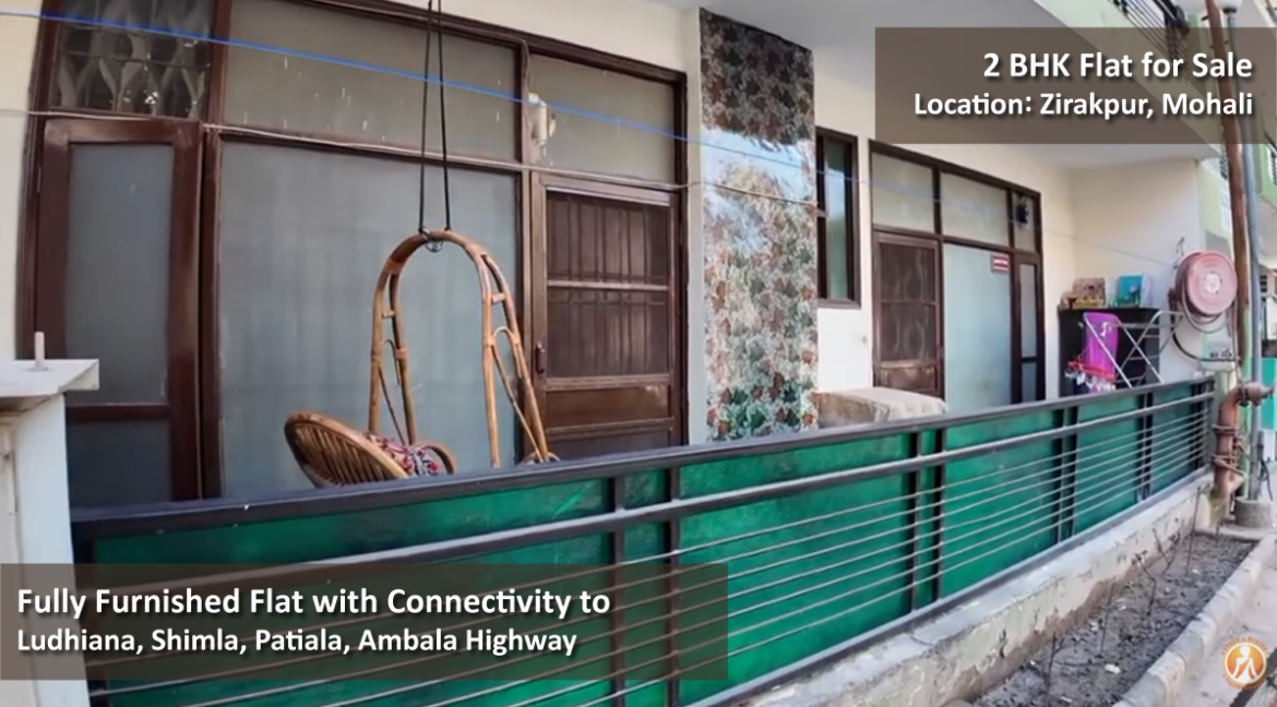 Furnished 2bhk Ground Floor Flat for Sale 75 lacs rental 35k in Mohali Call Lucky +91-9709706191