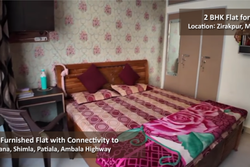 Furnished 2bhk Ground Floor Flat for Sale 75 lacs rental 35k in Mohali Call Lucky +91-9709706191