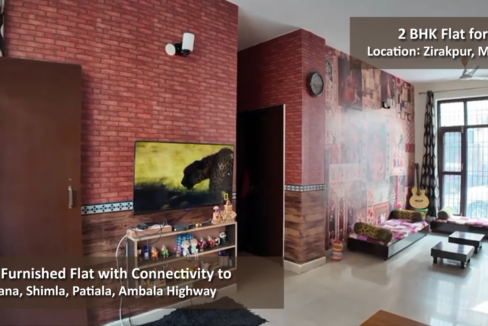 Furnished 2bhk Ground Floor Flat for Sale 75 lacs rental 35k in Mohali Call Lucky +91-9709706191