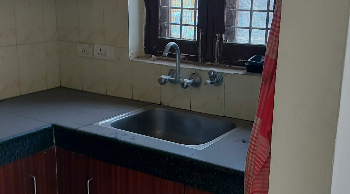 2BHK Flat in Rail Vihar with complete wooden work