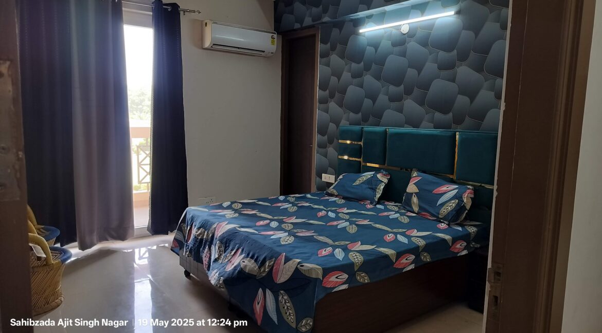 Fully Furnished  3BHK Affinity Greens PR-7 Airport Road Zirakpur