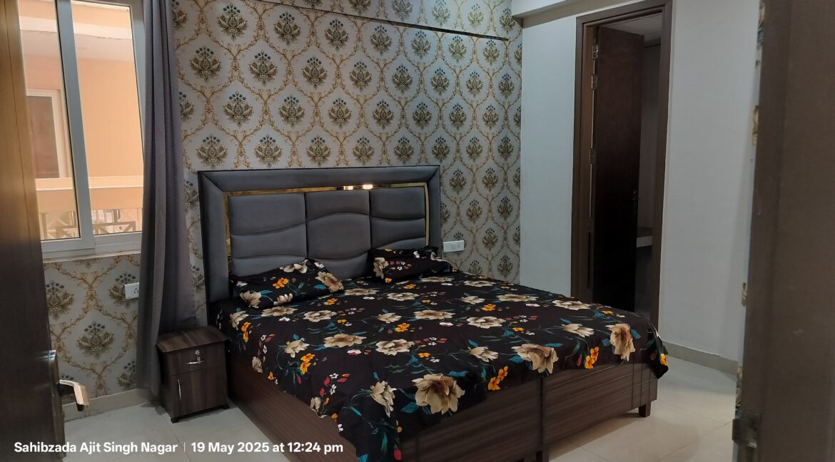 Fully Furnished  3BHK Affinity Greens PR-7 Airport Road Zirakpur