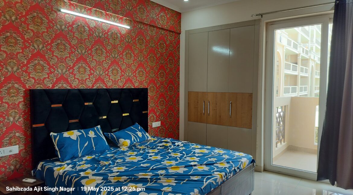 Fully Furnished  3BHK Affinity Greens PR-7 Airport Road Zirakpur