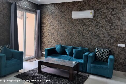 Fully Furnished  3BHK Affinity Greens PR-7 Airport Road Zirakpur